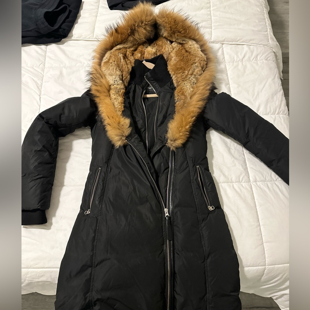 Barely worn! Mackage, fur lined! Retails $1500